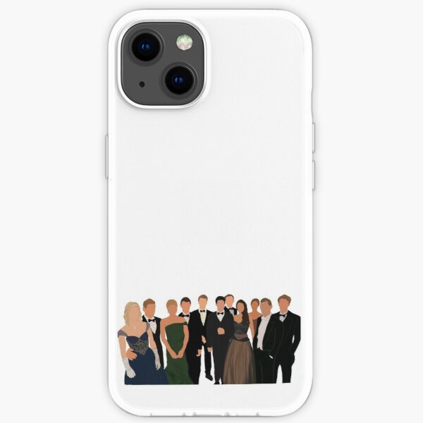 Tvd cast mikaelsons Salvatores iPhone Soft Case RB1312 product Offical Vampire Diaries Merch