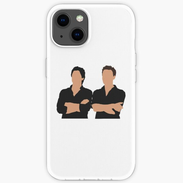 damon and stefan salvatore iPhone Soft Case RB1312 product Offical Vampire Diaries Merch