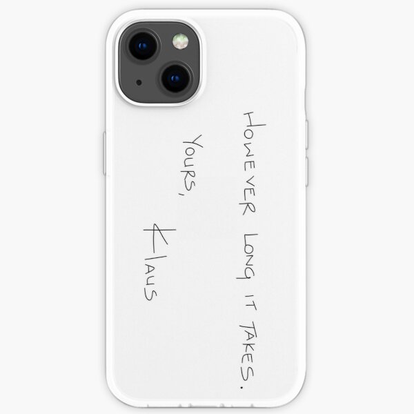 Klaus Letter to Caroline iPhone Soft Case RB1312 product Offical Vampire Diaries Merch