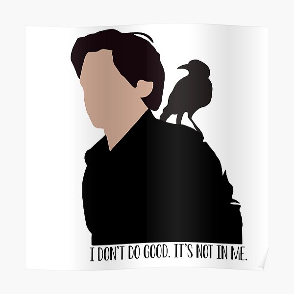 Damon Salvatore Quote Poster RB1312 product Offical Vampire Diaries Merch