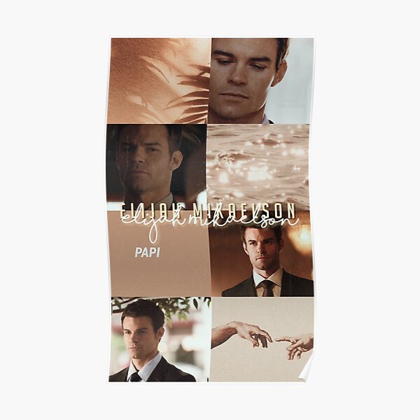 Elijah Mikaelson  Poster RB1312 product Offical Vampire Diaries Merch