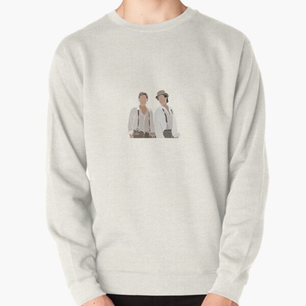 Stefan and Damon Pullover Sweatshirt RB1312 product Offical Vampire Diaries Merch