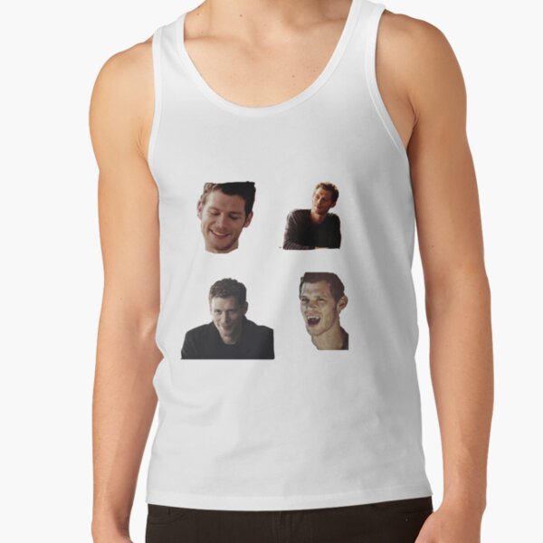 klaus mikaelson faces pack  Tank Top RB1312 product Offical Vampire Diaries Merch