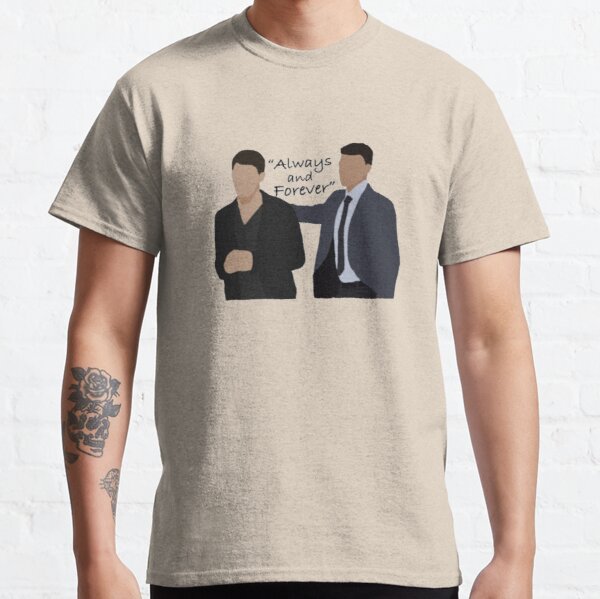 Klaus and Elijah Always and Forever Classic T-Shirt RB1312 product Offical Vampire Diaries Merch