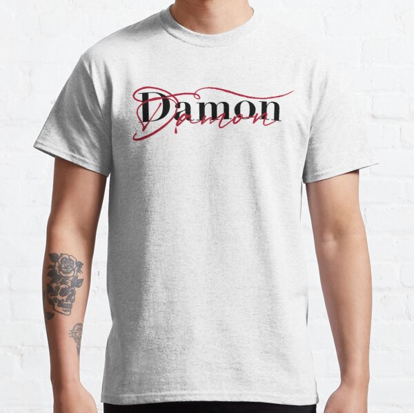 Vampire - Name - Damon and Stefan Classic T-Shirt RB1312 product Offical Vampire Diaries Merch