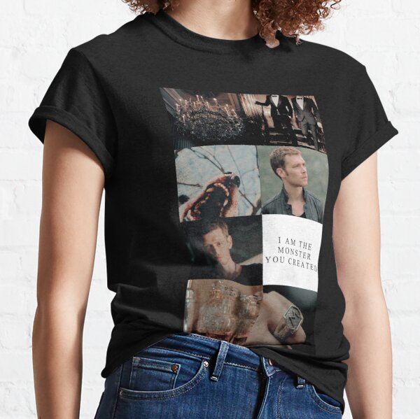 uregelmæssig Jeg var overrasket Hændelse, begivenhed Vampire Diaries T-Shirts- Klaus Mikaelson – The Originals Classic T-Shirt  RB1312 | Vampire Diaries Shop