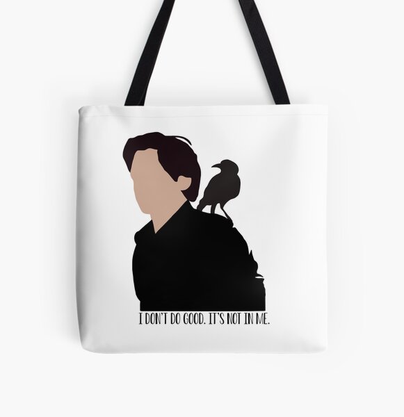 Damon Salvatore Quote All Over Print Tote Bag RB1312 product Offical Vampire Diaries Merch