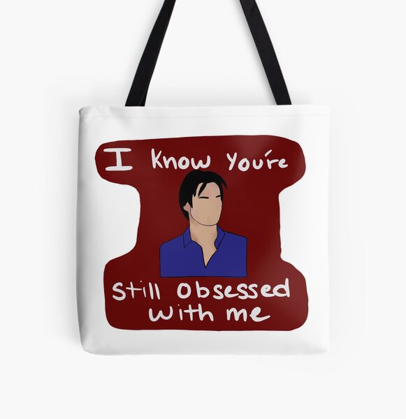 TVD Damon Salvatore  All Over Print Tote Bag RB1312 product Offical Vampire Diaries Merch