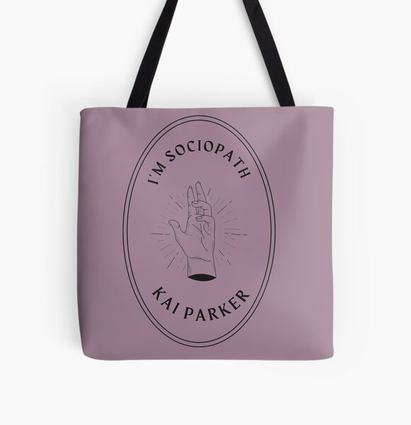 I'm sociopath kai parker All Over Print Tote Bag RB1312 product Offical Vampire Diaries Merch