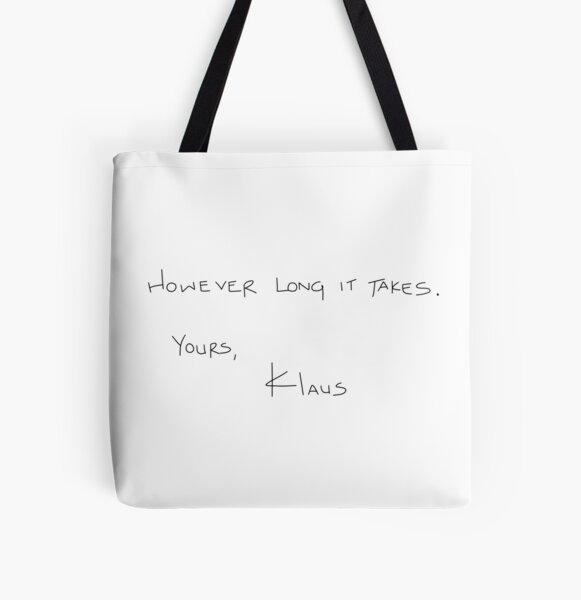 Klaus Letter to Caroline All Over Print Tote Bag RB1312 product Offical Vampire Diaries Merch