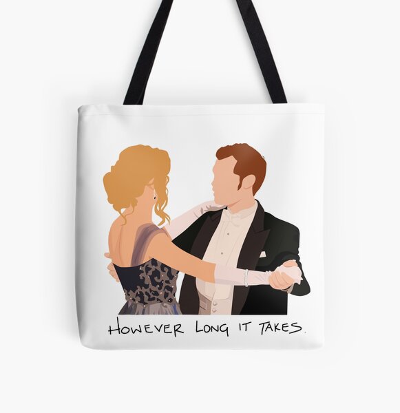 klaus and caroline dance  All Over Print Tote Bag RB1312 product Offical Vampire Diaries Merch