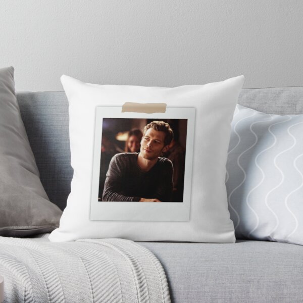 Klaus Mikaelson polaroid Throw Pillow RB1312 product Offical Vampire Diaries Merch