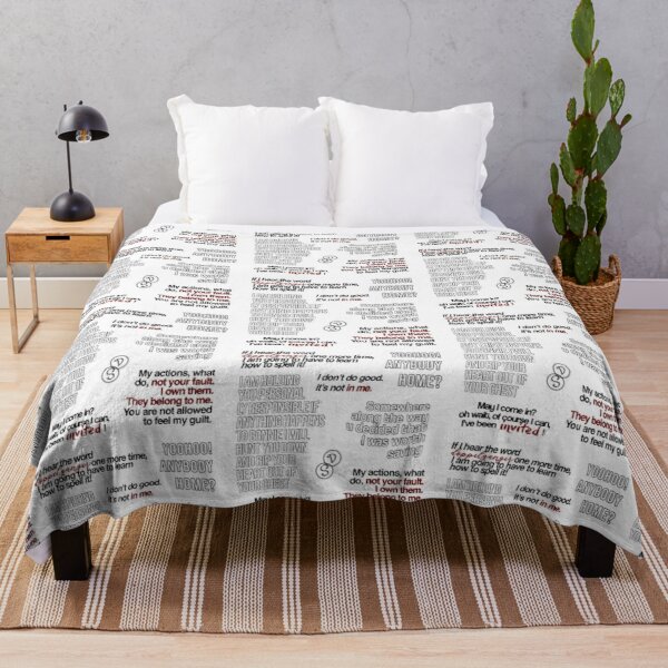 Damon Salvatore Quotes TVD -Vampire Diaries Throw Blanket RB1312 product Offical Vampire Diaries Merch