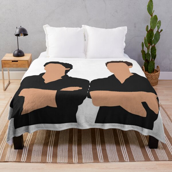 damon and stefan salvatore Throw Blanket RB1312 product Offical Vampire Diaries Merch