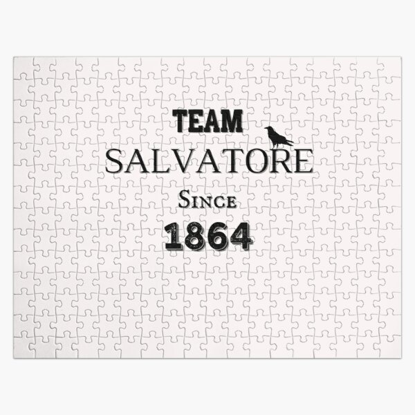 Team salvatore 1684 (black) Jigsaw Puzzle RB1312 product Offical Vampire Diaries Merch