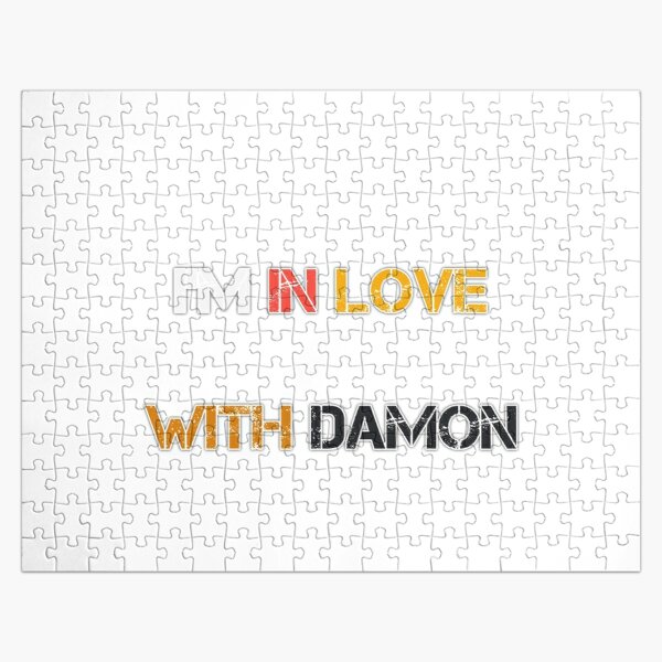 I'm in love with damon Jigsaw Puzzle RB1312 product Offical Vampire Diaries Merch