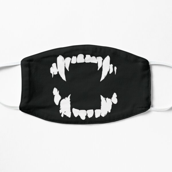 Vampire mouth & teeth Mask Vampire Fangs Handmade Face Mask  Flat Mask RB1312 product Offical Vampire Diaries Merch