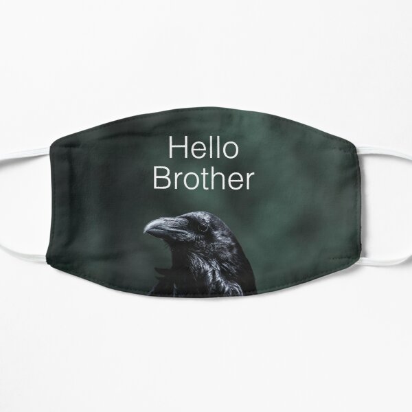Hello Brother - Damon's Crow Flat Mask RB1312 product Offical Vampire Diaries Merch
