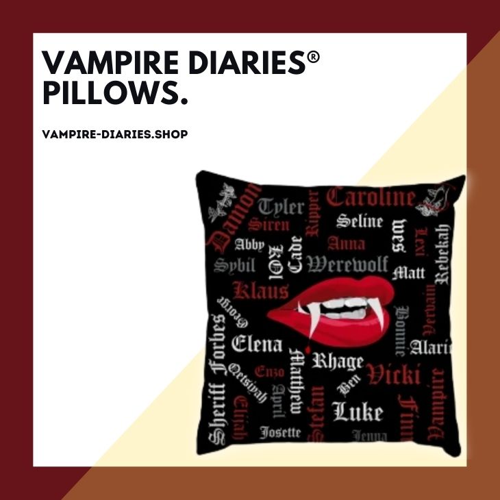 Vampire Diaries Pillows - Vampire Diaries Merch